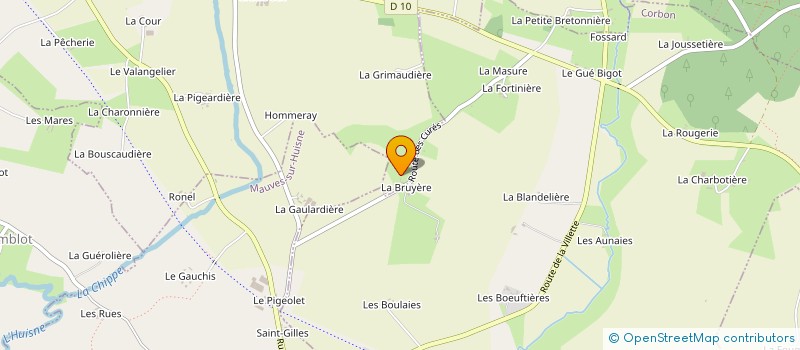localisation de l'entreprise AMARDEILH-CORREIA 2 à LE PIN-LA-GARENNE