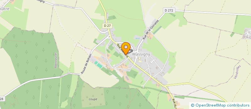 localisation de l'entreprise AMAREA  WASSIGNY