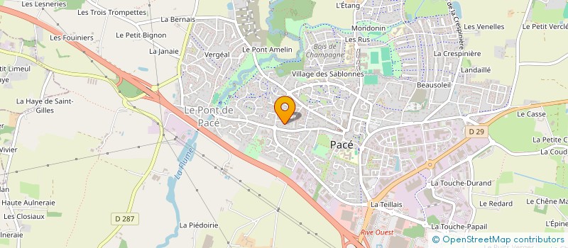localisation de l'entreprise AMAREDUM à PACE