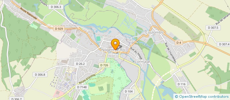 localisation de l'entreprise AMARENA à NOGENT-LE-ROI