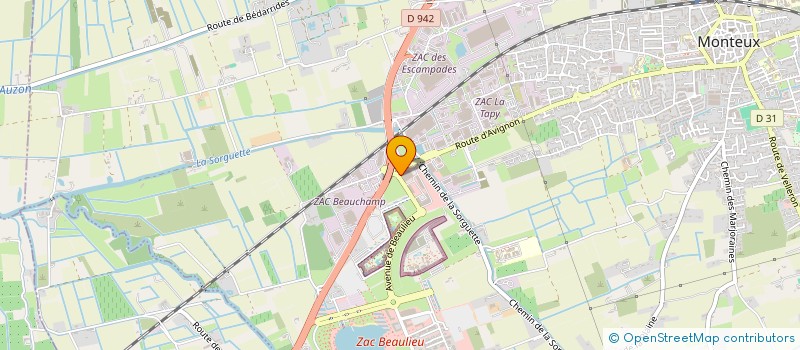 localisation de l'entreprise AMARENA  MONTEUX