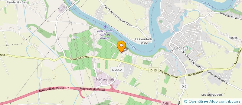 localisation de l'entreprise AMARENCO SERVICES  LAGRAVE