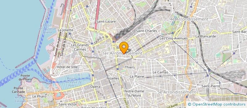 localisation de l'entreprise AMARES à MARSEILLE