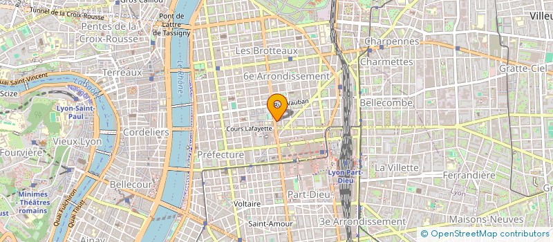 localisation de l'entreprise AMAREST  LYON