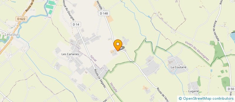 localisation de l'entreprise AMAREVA  SOUAL