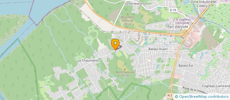 localisation de l'entreprise AMARI  MATOURY