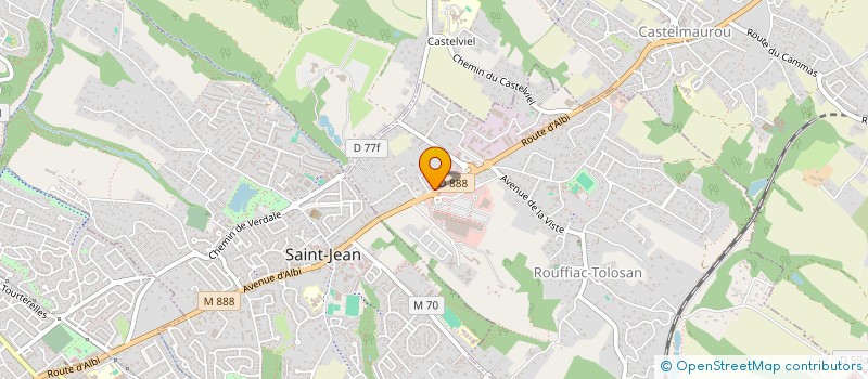 localisation de l'entreprise AMARIA à ROUFFIAC-TOLOSAN