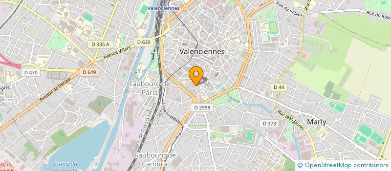 localisation de l'entreprise AMARIA BRIDE  VALENCIENNES