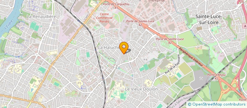 localisation de l'entreprise AMARIA CONSULTING à NANTES