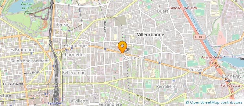 localisation de l'entreprise AMARICE à LYON