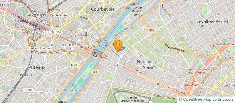 localisation de l'entreprise AMARIE.NET à NEUILLY-SUR-SEINE