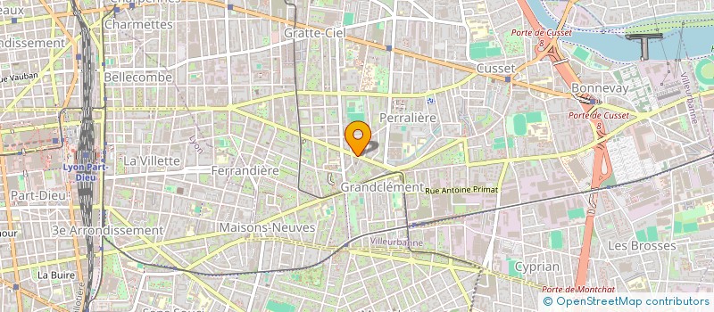 localisation de l'entreprise AMARINE SAID ET MADJIDE à VILLEURBANNE