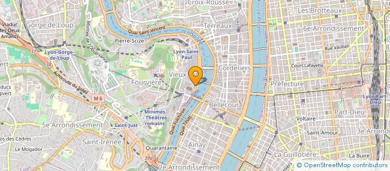 localisation de l'entreprise AMARIS à LYON
