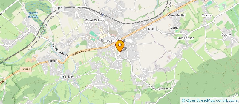 localisation de l'entreprise AMARITHE  BONS-EN-CHABLAIS