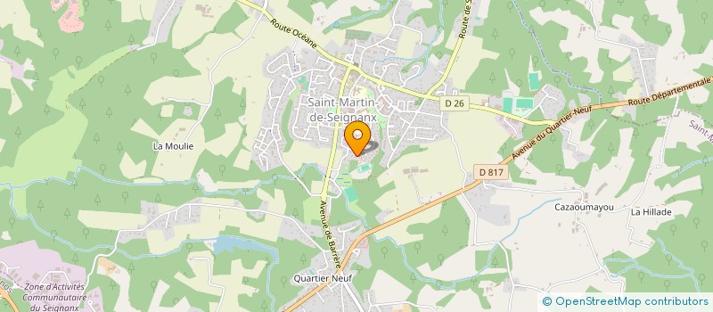 localisation de l'entreprise AMARNA  SAINT-MARTIN-DE-SEIGNANX