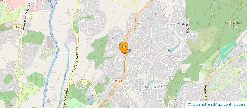 localisation de l'entreprise AMARO FUSION  FREJUS