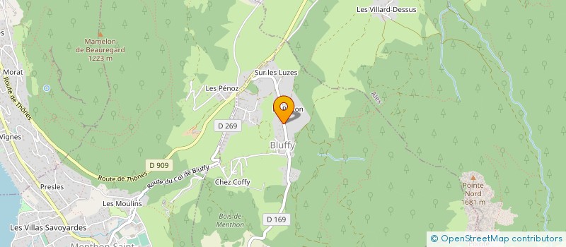 localisation de l'entreprise AMAROK  BLUFFY