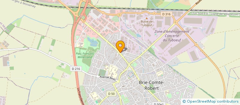 localisation de l'entreprise AMAROK CONDUITE  BRIE-COMTE-ROBERT