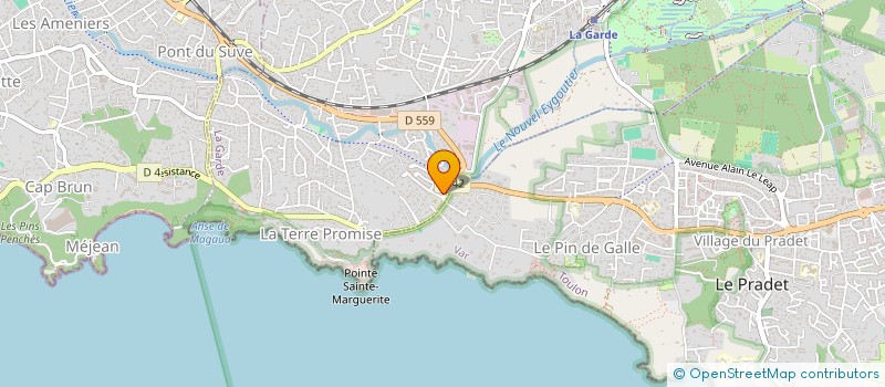 localisation de l'entreprise AMAROQ  LA GARDE