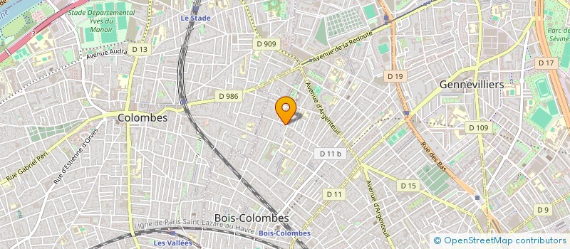 localisation de l'entreprise AMARRE CONSEIL à BOIS COLOMBES