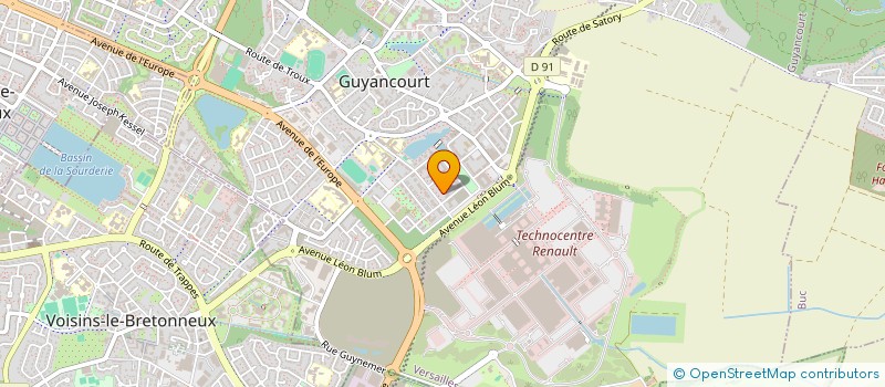 localisation de l'entreprise AMARTGI  GUYANCOURT