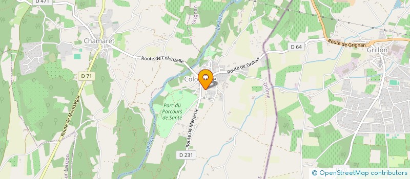 localisation de l'entreprise AMARY'S  VALAURIE