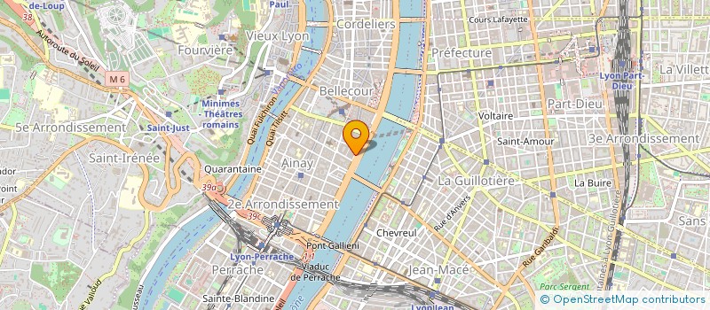 localisation de l'entreprise AMARYLICE  LYON