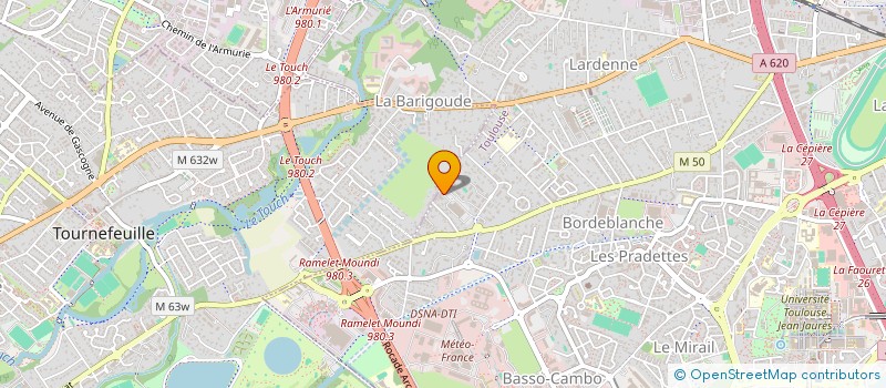 localisation de l'entreprise AMARYLIS à TOULOUSE