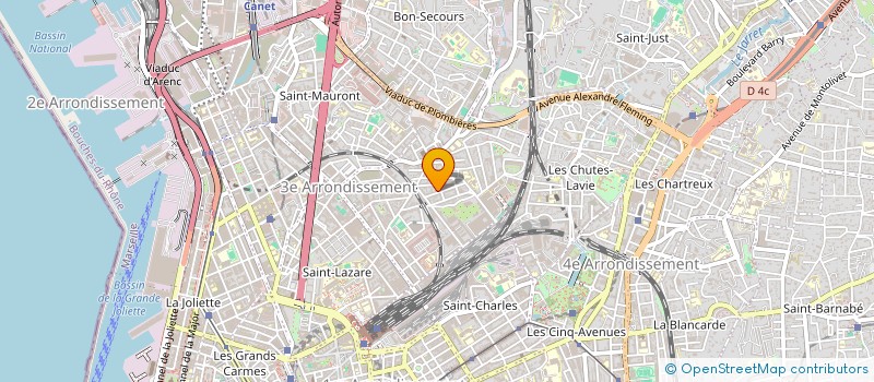 localisation de l'entreprise AMARYLIS SERVICES à MARSEILLE