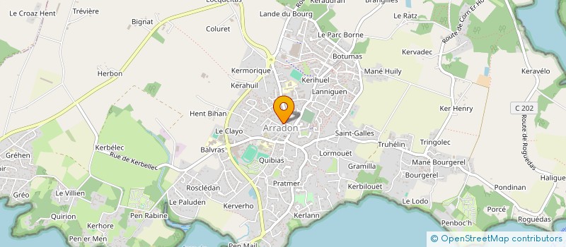 localisation de l'entreprise AMARYLLIS  ARRADON