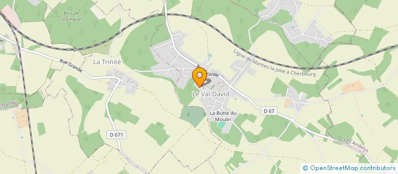 localisation de l'entreprise AMARYLLIS  CAILLOUET-ORGEVILLE