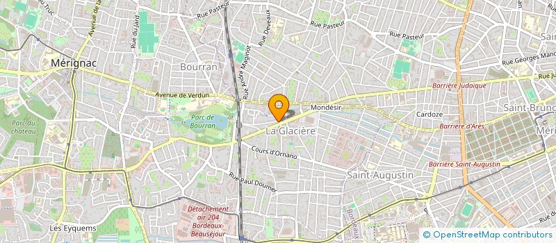 localisation de l'entreprise AMARYLLIS  MERIGNAC