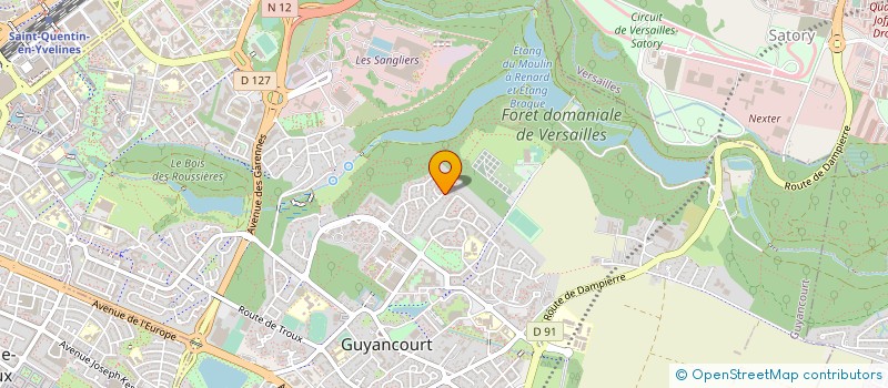 localisation de l'entreprise AMARYLLIS  GUYANCOURT