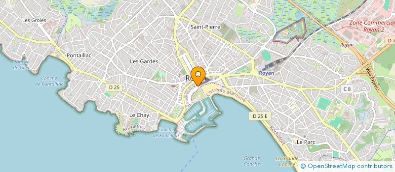 localisation de l'entreprise AMARYS  ROYAN