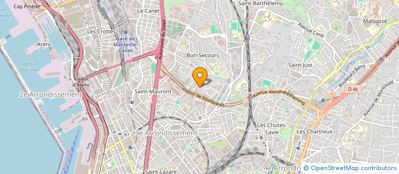 localisation de l'entreprise AMARYS PROMOTIONS à MARSEILLE