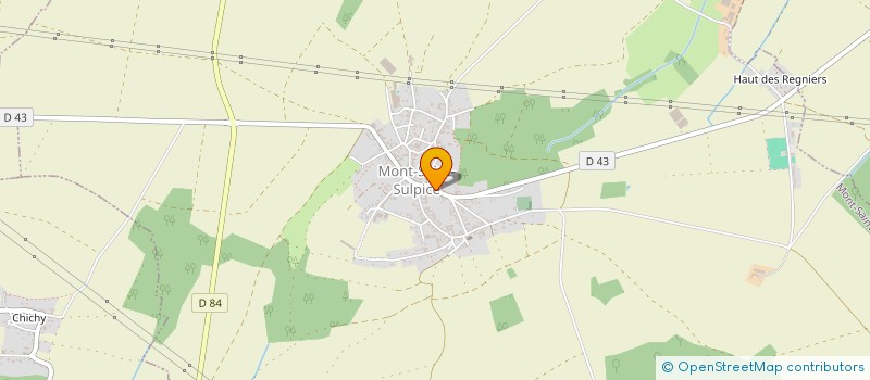 localisation de l'entreprise AMAS  MONT-SAINT-SULPICE