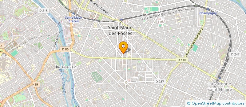 localisation de l'entreprise AMAS à SAINT-MAUR-DES-FOSSES