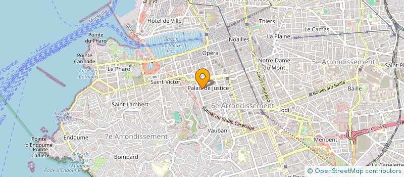 localisation de l'entreprise AMAS-SCHENONE  MARSEILLE