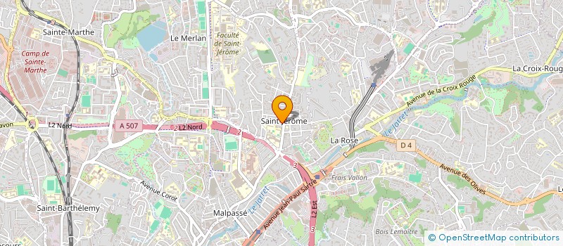 localisation de l'entreprise AMASIALIAN à MARSEILLE