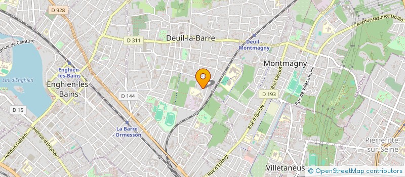 localisation de l'entreprise AMASIS  DEUIL-LA-BARRE