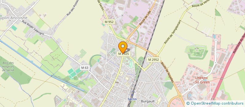 localisation de l'entreprise AMASON  SECLIN