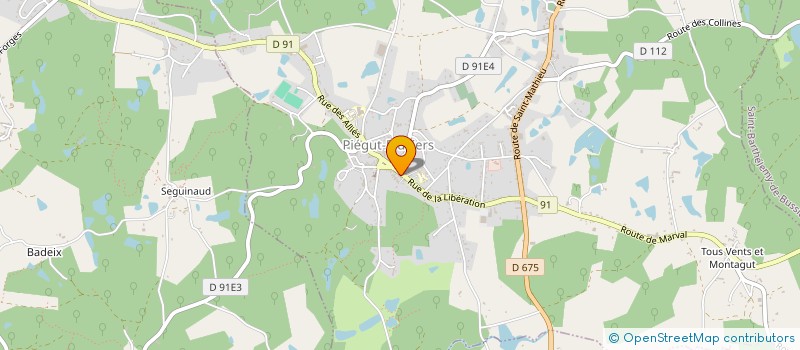 localisation de l'entreprise AMASSA  PIEGUT-PLUVIERS