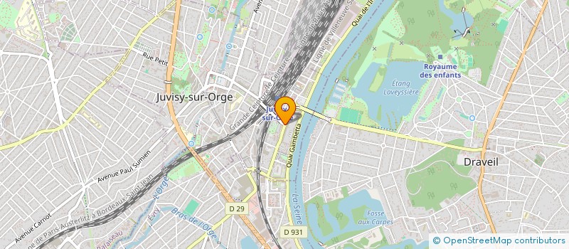 localisation de l'entreprise AMATA IX  JUVISY-SUR-ORGE