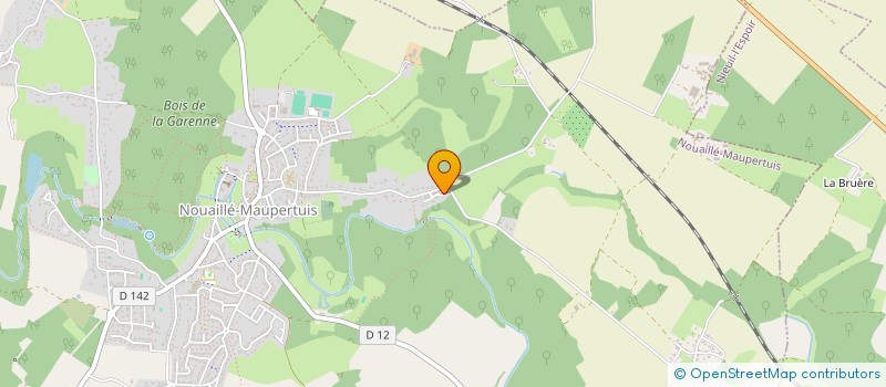 localisation de l'entreprise AMATE  NOUAILLE-MAUPERTUIS