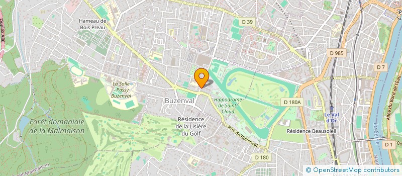 localisation de l'entreprise AMATEC à RUEIL-MALMAISON