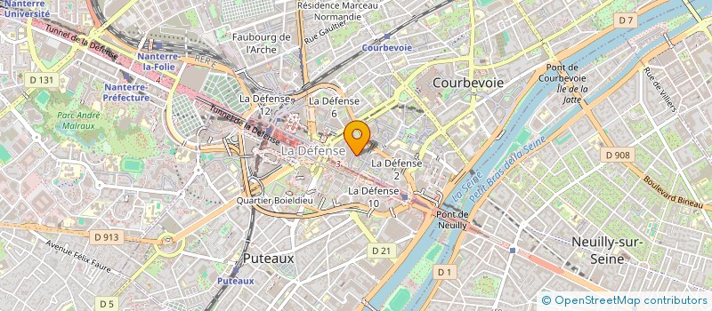 localisation de l'entreprise AMATERASU à COURBEVOIE