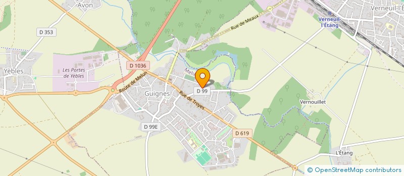 localisation de l'entreprise AMATEUR RADIO DIRECTION FINDING DE SEINE ET MARNE  GUIGNES