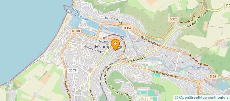 localisation de l'entreprise AMATEUR RADIO FECAMPOIS  FECAMP