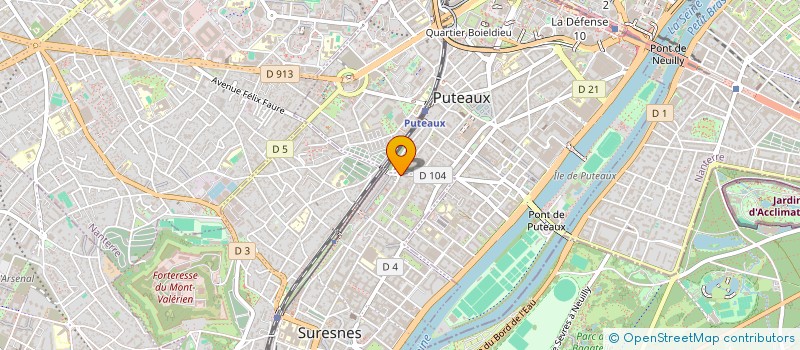 localisation de l'entreprise AMATH SCIENCE ET CONCIENCE HOLISTIQUE à SURESNES