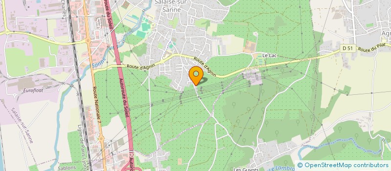 localisation de l'entreprise AMATHEIS  SALAISE-SUR-SANNE